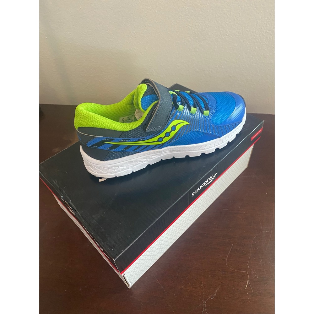 Saucony Wind A/C 2.0 Blue Navy Citron Kids Sneakers SK262993